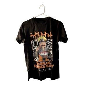 Ichiraku Ramen Shop T-Shirt Black - Size Small (34/36)
